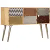 Image de vidaXL Buffet 120x30x75 cm bois de manguier massif