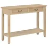 Image de vidaXL Table console 110x35x80 cm Bois