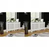 Image de vidaXL Cache-radiateurs 2 pcs blanc MDF 152 cm