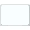 Image de vidaXL Dosseret de Cuisine Carrelage Mural Décoration Protection Anti-éclaboussures Résistant aux Rayures Transparent 70x50 cm Verre Trempé