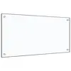 Image de vidaXL Dosseret de cuisine Transparent 80x40 cm Verre trempé