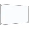 Image de vidaXL Dosseret de cuisine Transparent 100x60 cm Verre trempé