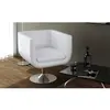 Image de vidaXL Tabouret de bar Blanc Similicuir