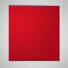 Image de vidaXL Store enrouleur occultant 124,4 x 230 cm, largeur du tissu 120 cm, rouge