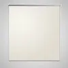 Image de vidaXL Store enrouleur occultant 164,4 x 230 cm, largeur du tissu 160 cm, blanc cassé