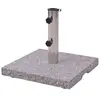 Image de vidaXL Socle de parasol en granite 20 kg
