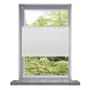 Image de vidaXL Store plissé 70x125 cm Blanc