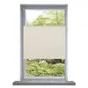 Image de vidaXL Store plissé 80x150 cm Crème