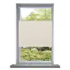 Image de vidaXL Store plissé 100x125 cm Crème