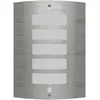 Image de vidaXL Lampe murale avec capteur de mouvement Acier inoxydable