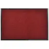 Image de vidaXL Tapis d'entrée rouge 90 x 120 cm PVC