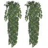 Image de vidaXL Plantes artificielles 2 pcs Lierre Vert 90 cm