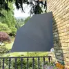 Image de vidaXL Auvent latéral pliable de balcon Gris 140x140 cm