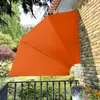 Image de vidaXL Auvent latéral pliable de balcon Terre cuite 210 x 210 cm