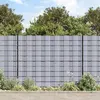 Image de vidaXL Écran d'intimité de jardin PVC 70 x 0,19 m Gris clair
