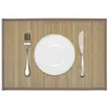 Image de vidaXL Napperons 6 pcs Bambou 30 x 45 cm Marron
