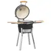 Image de vidaXL Kamado Barbecue à fumoir Céramique 33 cm