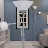 Image de vidaXL Lampadaire Gris