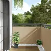 Image de vidaXL Écran de balcon en tissu Oxford 90x600 cm Beige