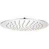 Image de vidaXL Tête de douche plongeante ronde en acier inoxydable 25 cm