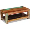 Image de vidaXL Table basse Bois de récupération massif 90x45x35 cm