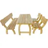 Image de vidaXL Ensemble à manger d'extérieur 4 pcs Bois de pin imprégné