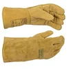 Image de Weldas Europe B.V. Gants de soudeur en cuir jaune EN 388, EN 12477, EN 1149-2 5 PA Taille L (9)