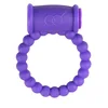 Image de Love ring EasyToys sex toys4 couples Cockrings for sex purple silicone and vibrant cockring love ring Easytoys