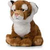 Image de WWF ECO Peluche Tiger (23 cm), collection de peluches particulièrement moelleuses et réalistes du WWF, normes de qualité et de sécurité, convient également aux bébés, Multicolore
