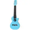 Image de Korala PUG-40-LBU polycarbonaat guitarlele blauw