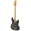 Image de Sire Marcus Miller V10 4 Transparent Black Satin elektrische basgitaar met gigbag