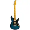 Image de Sire Larry Carlton S7 Flamed Maple New Gen Transparant Blue elektrische gitaar