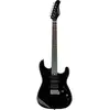 Image de Litejam RGB24 Smart Learning Electric Guitar Black met 144 RGB LED toets en gigbag