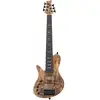 Image de Sire Marcus Miller F10Dx 6L Natural Satin linkshandige 6-snarige elektrische basgitaar met koffer