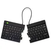 Image de R-Go Split Clavier Bluetooth 5.0 avec logiciel Anti-RSI, AZERTY Française, Design Ergonomique avec Clavier Partagé, Compatible avec Windows/MacOS, Noir