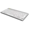 Image de R-Go Tools Compact Break RGOCODEWLWH clavier Bluetooth QWERTZ Allemand Blanc