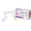 Image de WiZ Imageo Opbouwspot - 2 Spotjes - Gekleurd en Wit Licht - Slimme Plafondspots - GU10 fitting - 2x 5W - Wit - Wi-Fi