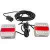 Image de Set de lampes LED pour remorque 7,5 m câble 12/24 V montage à vis GOPART
