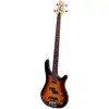 Image de Fazley Modern Series FMB418 Sunburst elektrische basgitaar