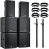 Image de Devine Onyx 15A (2x) + 18SA (4x) set