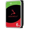Image de Seagate IronWolf 6 To, Disque dur interne NAS HDD, CMR 3,5" SATA 6 Gbit/s 5 400 tr/min, 256 Mo de mémoire cache, pour NAS RAID, services Rescue valables 3 ans (ST6000VN0033)
