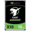 Image de Seagate Exos X18, 16 To, Disque dur interne d entreprise HDD, SATA, CMR 3,5", Hyperscale SATA 6 Go/s, 7200 TR/Min 512e 4Kn Fast Format Faible Latence avec Cache amélioré Référence (ST16000NM000J)