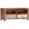 Image de vidaXL Meuble TV 90x30x40 cm Bois solide