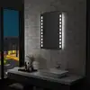Image de vidaXL Miroir mural à LED pour salle de bains 60x80 cm