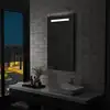 Image de vidaXL Miroir mural à LED pour salle de bains 60x100 cm
