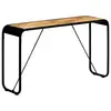 Image de vidaXL Table console 140 x 35 x 76 cm Bois de manguier massif brut