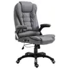 Image de vidaXL Chaise de bureau Anthracite Similicuir