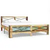 Image de vidaXL Cadre de lit sans matelas Bois de récupération massif 180x200cm