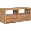 Image de vidaXL Meuble TV 90x30x40 cm bois de teck solide