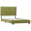 Image de vidaXL Bedframe stof groen 90x200 cm